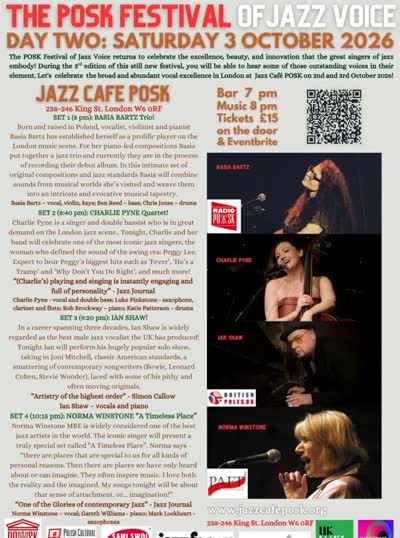 THE POSK FESTIVAL OF JAZZ VOICE 2026: DAY TWO!