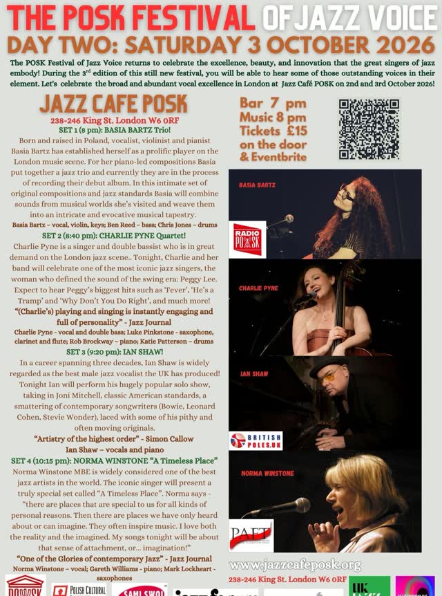 THE POSK FESTIVAL OF JAZZ VOICE 2026: DAY TWO!