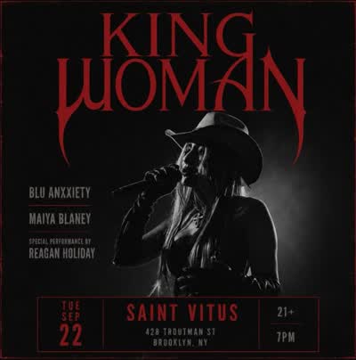 King Woman Live at Saint Vitus