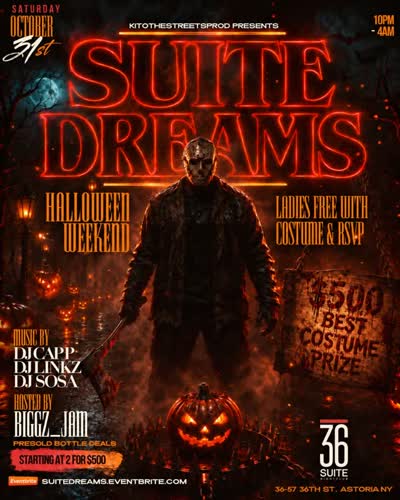 SUITE DREAMS Halloween Weekend Experience