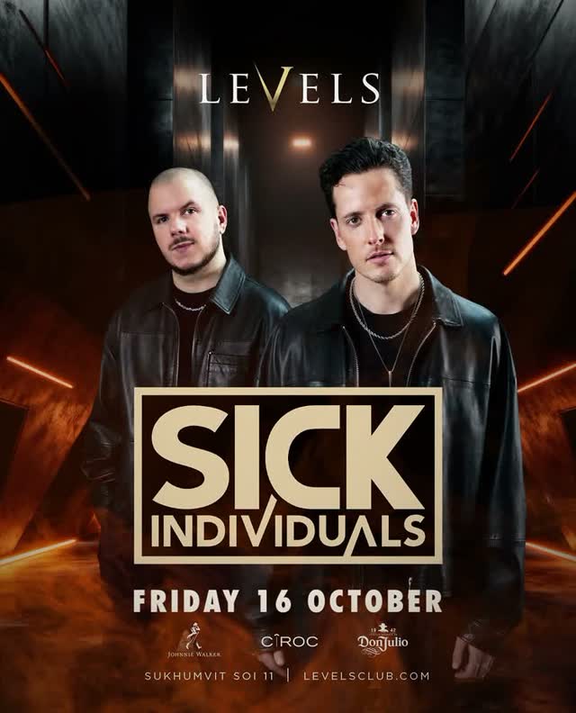 Dutch DJ duo SICK INDIVIDUALS returns to Levels!