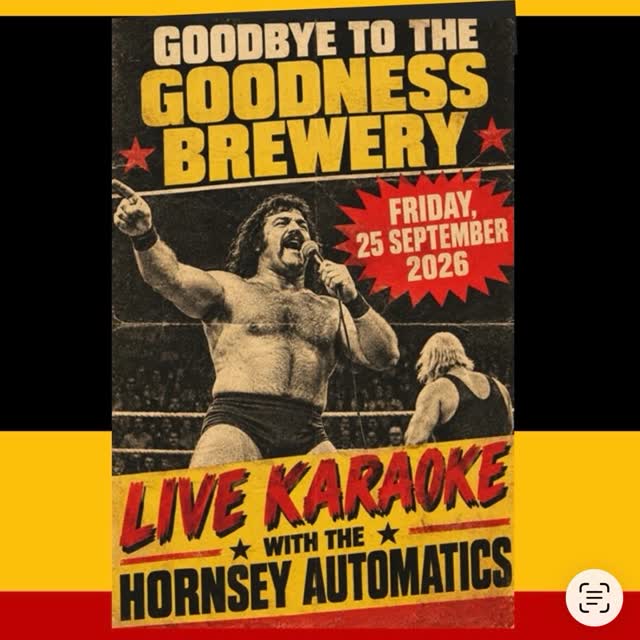 The mighty Hornsey Automatics host our final Friday at this taproom.