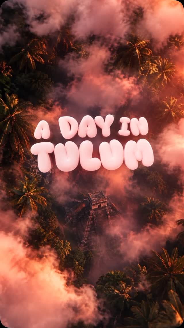 A DAY IN TULUM