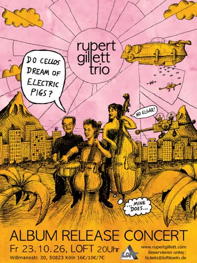 do cellos dream of electric pigs? release concert