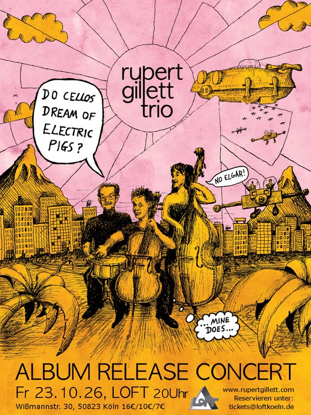 do cellos dream of electric pigs? release concert