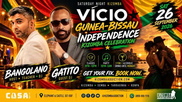 THE NEXT FOUR SATURDAYS AT VÍCIO