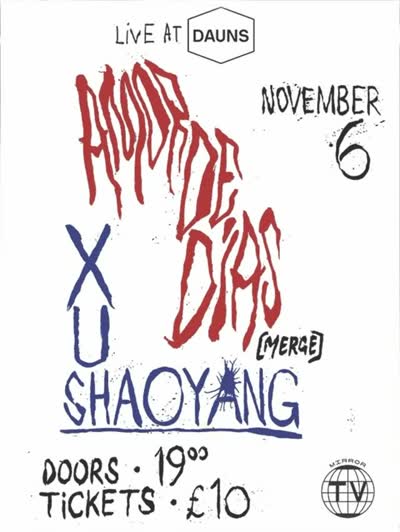 LIVE AT DAUNS: MURDER BY DAYS x SHAOYANG