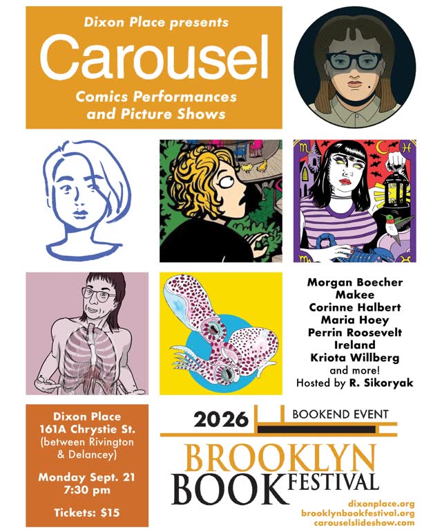 Carousel Comics Performances at BK Book Fest Show