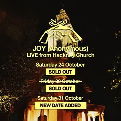 JOY (Anonymous) LIVE from Hackney Church
