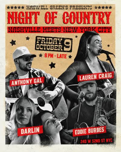 Night of Country: Nashville Meets New York City