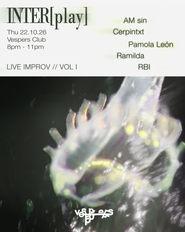 INTER[play] live improv // VOL I