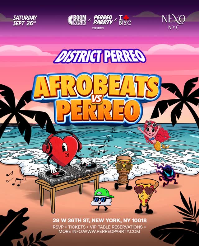 District Saturdays: Afrobeats vs Perreo