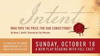 INTENT: A new play inspired by the true story of Major John André