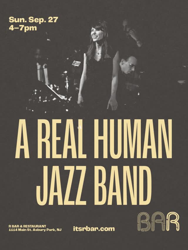 A Real Human Jazz Band takes over R Bar this Sunday.