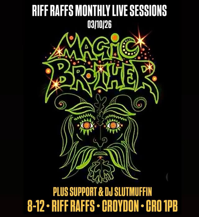 Riffraff Live Monthly Live Doo - Magic Brother Band