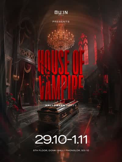 HOUSE OF VAMPIRE Halloween Takeover