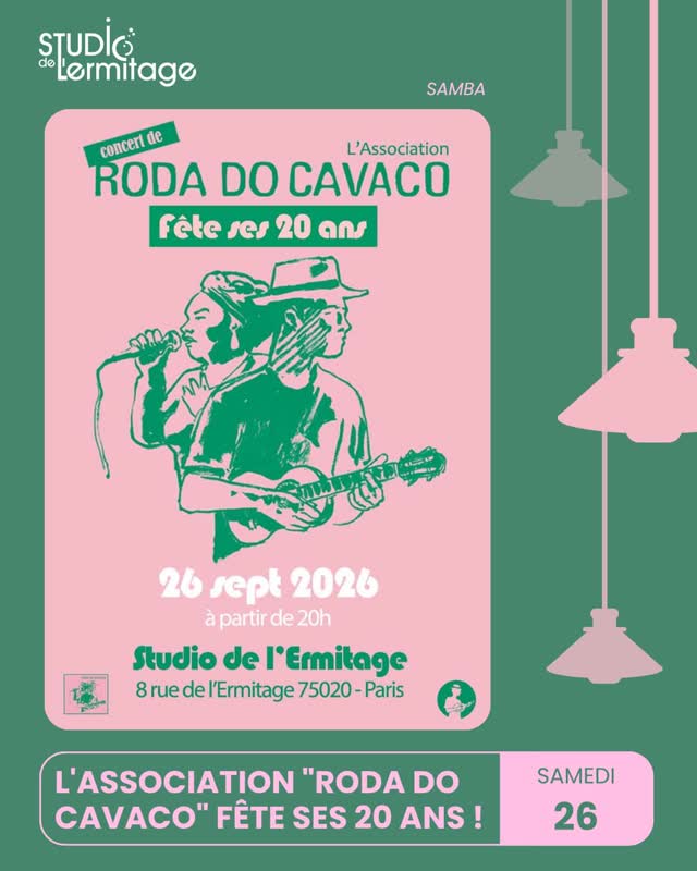 Cette semaine au Studio de l’Ermitage 🎶