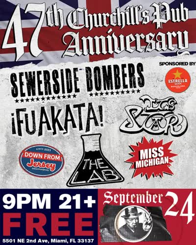 Churchill’s Pub’s 47th Anniversary Celebration