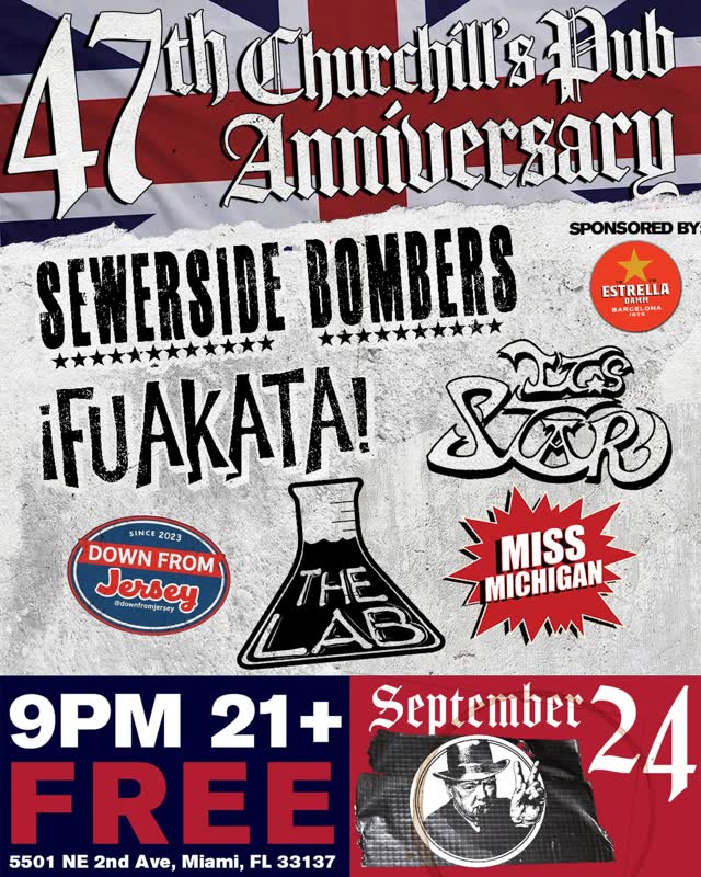 Churchill’s Pub’s 47th Anniversary Celebration