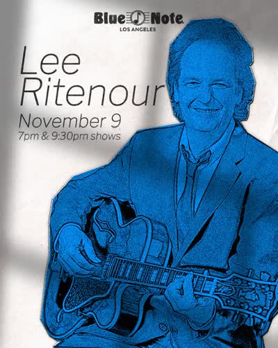 The guitar. The groove. The legend. Lee Ritenour live at Blue Note LA, November 9.