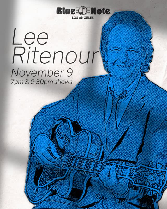 The guitar. The groove. The legend. Lee Ritenour live at Blue Note LA, November 9.