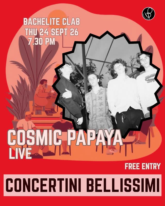 Cosmic Papaya Live @ Concertini Bellissimi