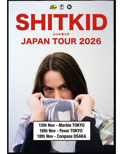 Rimeout Recordings 20th Anniversary – ShitKid Japan Tour Osaka