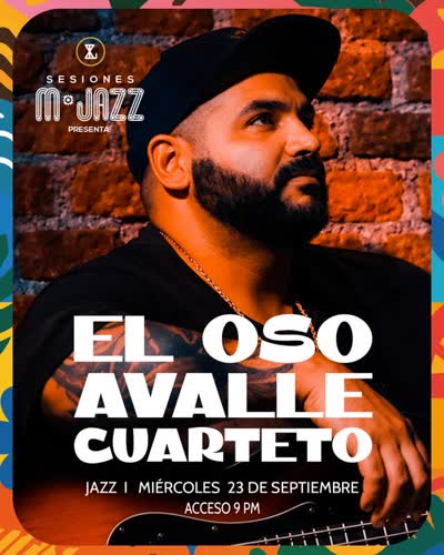Sesiones M Jazz presenta: El Oso Avalle Cuarteto