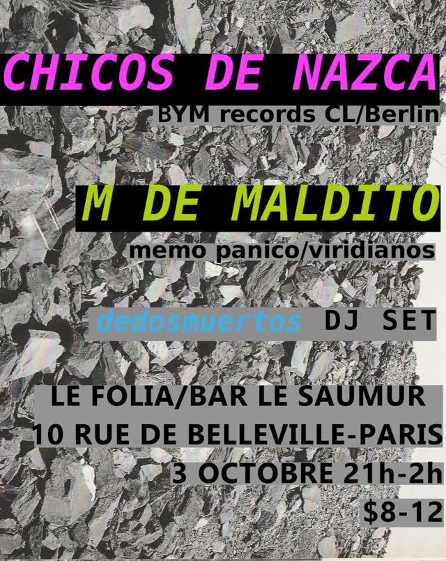 Les amis de Chicos de Nazca - Date finale de la tournée