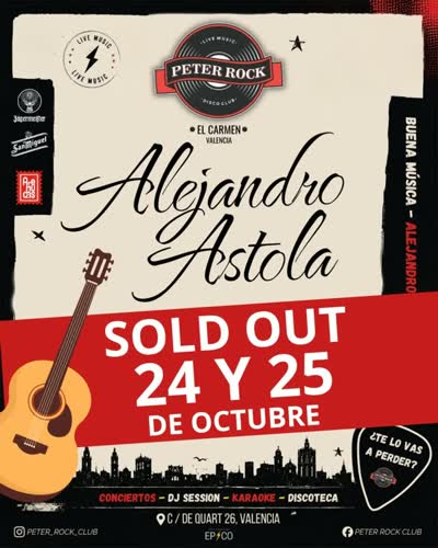 ALEJANDRO ASTOLA EN PETER ROCK