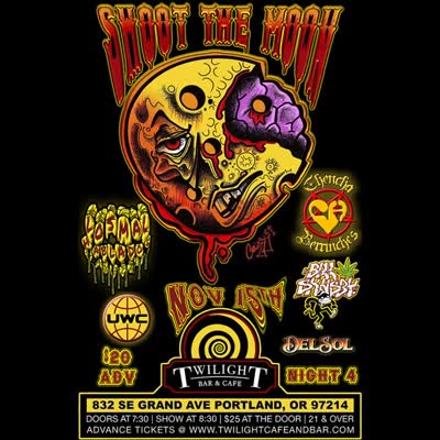 @shootthemoonfestival 🌖 returns to the @twilightcafeandbar in Portland!!! November 15th (Night 4)