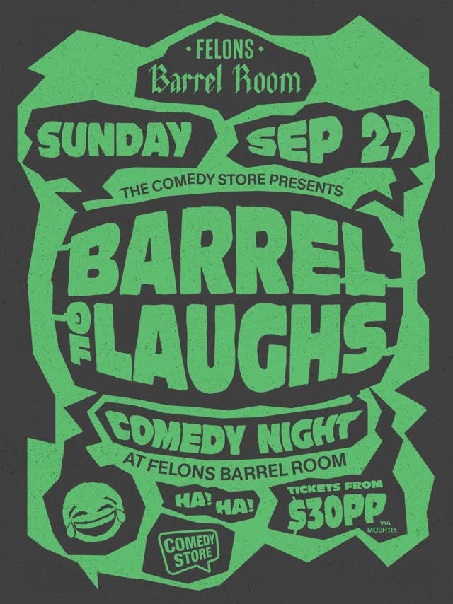 Barrel of Laughs Comedy Night