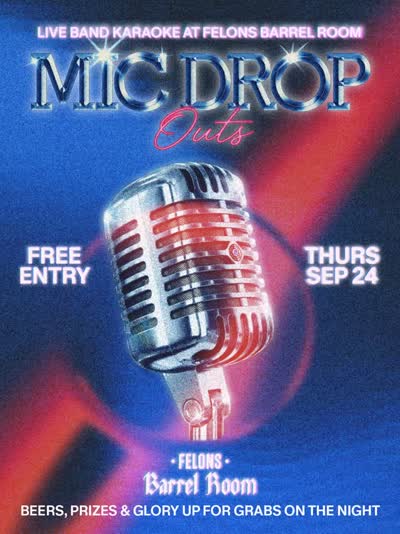 MIC DROP-OUTS AT THE BARREL ROOM