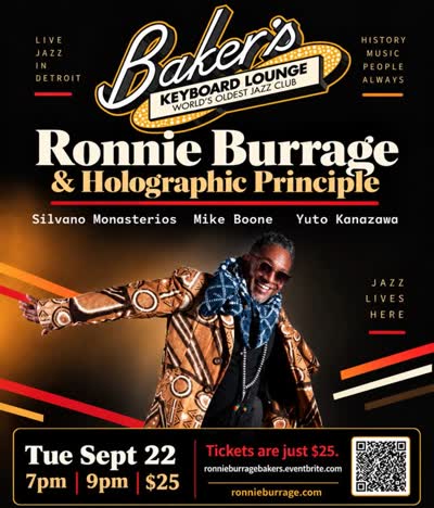 Ronnie Burrage & Holographic Principle at Baker's Keyboard Lounge