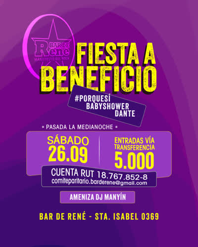 Fiesta por una buena causa - Cami y Francisco
