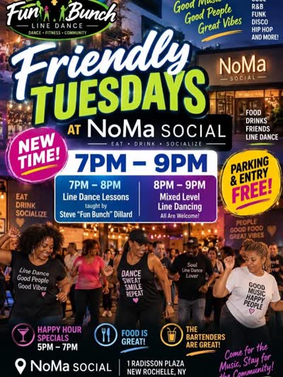 Friendly Tuesdays Line Dance