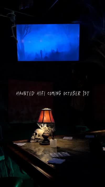 Introducing Haunted HiFi coming October 1st 💀 Spooky season is waiting in the shadows, and we're ready for it.