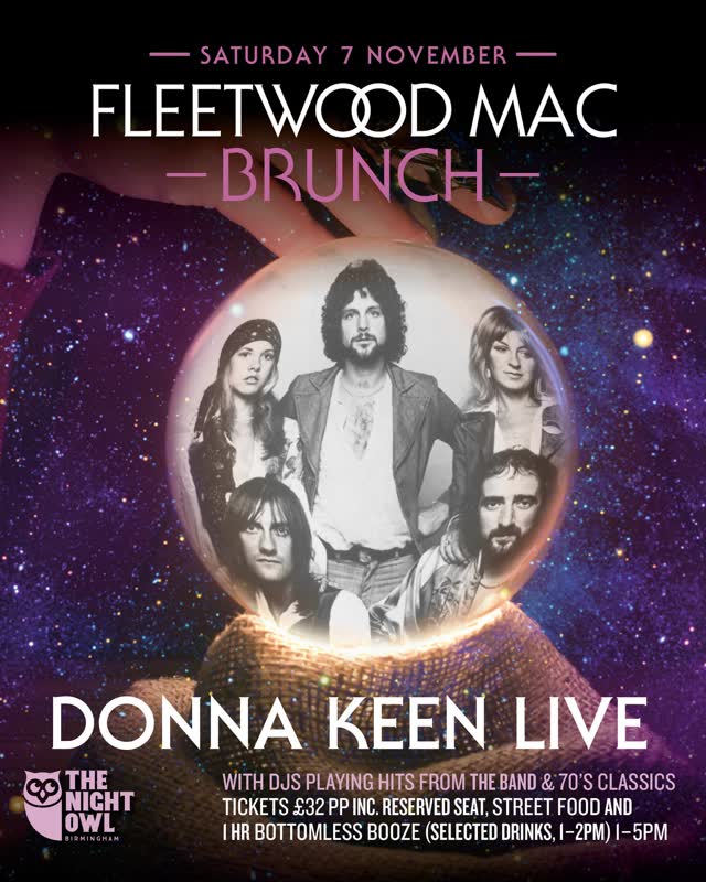 Fleetwood Mac Brunch - Donna Keen Live
