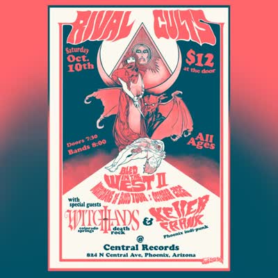 Bled in the West II - Meridians of Blood Tour