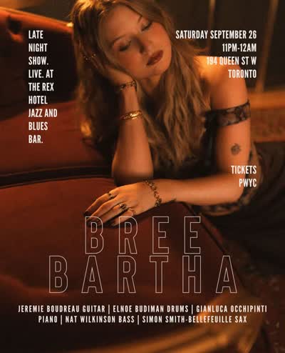 NEW SHOW ALERT - full band live at @therextoronto