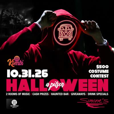 Kombi Halloween a pilsen