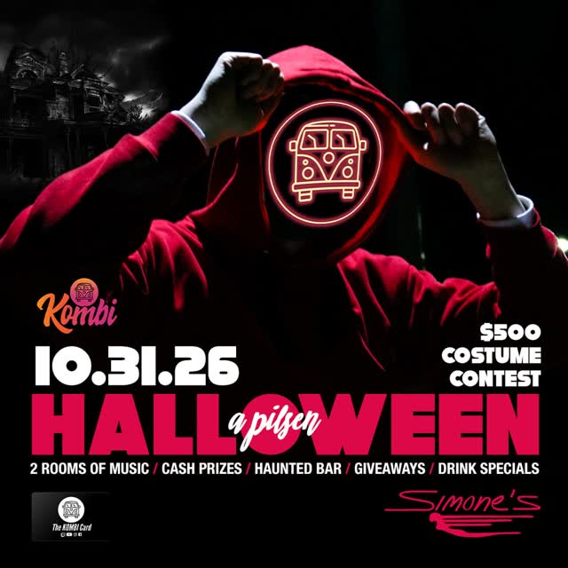 Kombi Halloween a pilsen