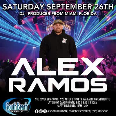 Alex Ramos DJ | Producer from Miami Florida