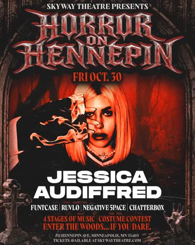 You’ll Never Be The Same if you see @jessica_audiffred this October 30 at Skyway Theatre.