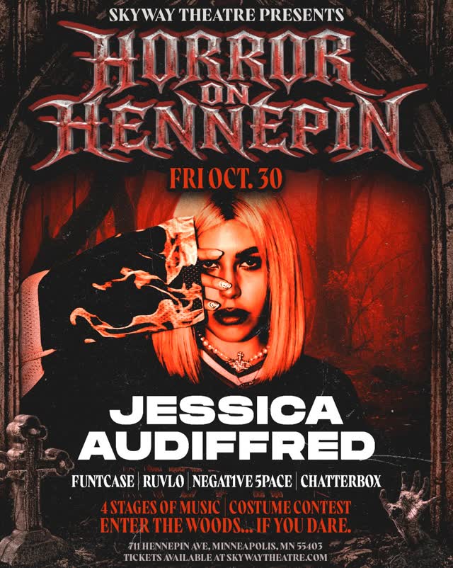 You’ll Never Be The Same if you see @jessica_audiffred this October 30 at Skyway Theatre.