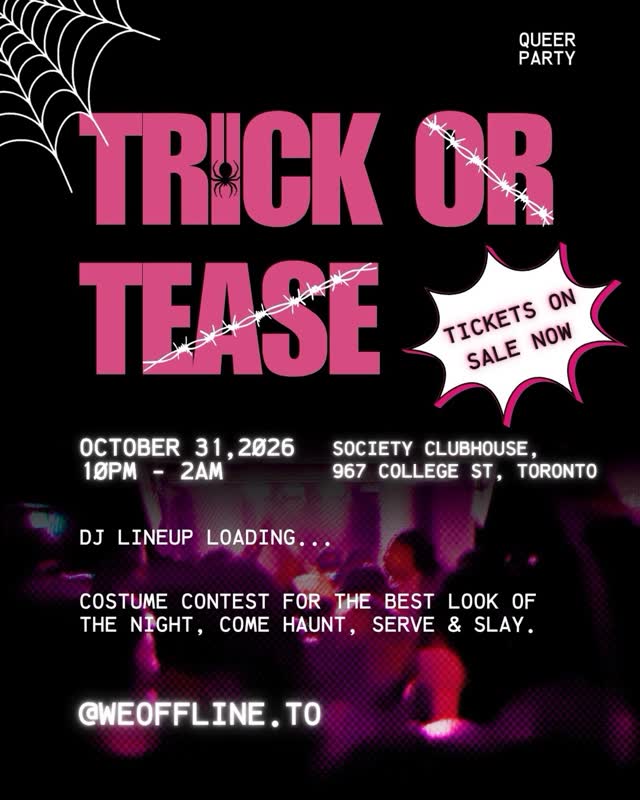 Trick or Tease Queer Party