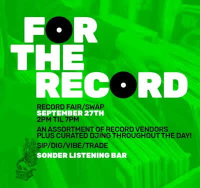 For The Record Record Fair/Swap