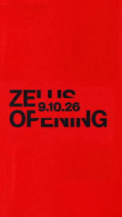 Zelus is back. Opening night, October 9th