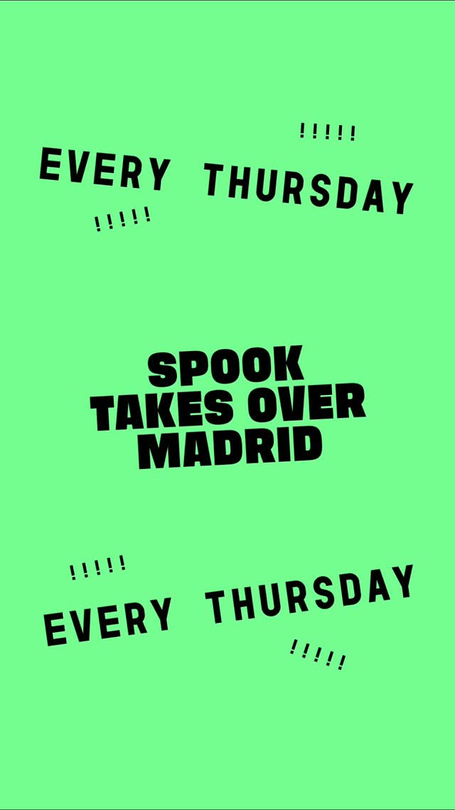 MADRID IS READY TO BE SPOOKed