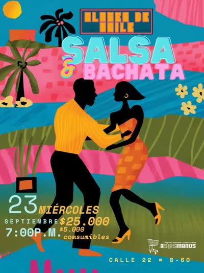 CLASES DE BAILE DE SALSA Y BACHATA!